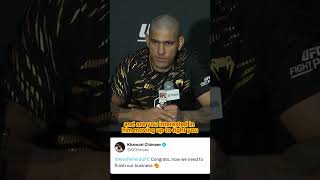 I Want Heavyweight!’ — Alex Pereira Responds to Khamzat Chimaev’s Callout 👀💥 #ufc #mma
