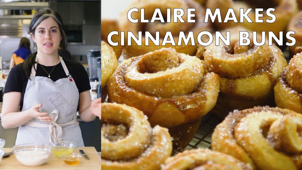 Claire Makes a More Sophisticated Cinnamon Bun   From the Test Kitchen   Bon Apptit