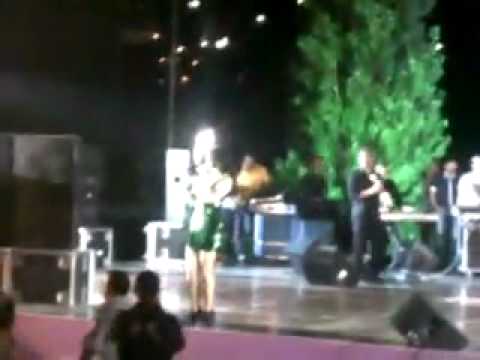 NEW Haifa Wehbe in Zahle Concert Singing \