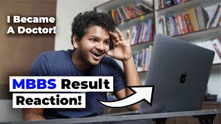 The Day I Became A Doctor  MBBS Result Reaction | Anuj Pachhel