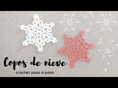 Video: Cómo Tejer Un Copo De Nieve A Crochet