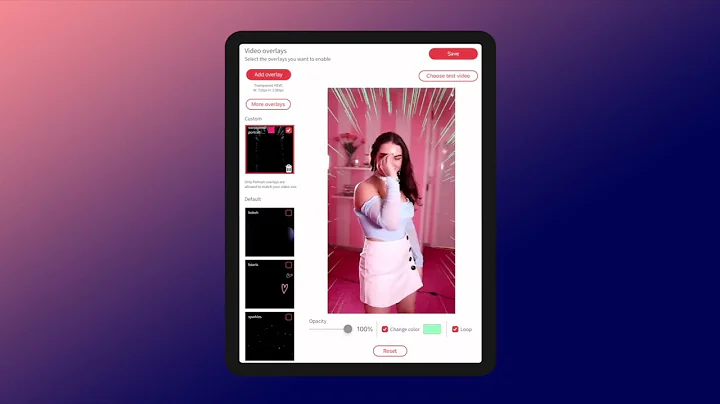 How To Use Animated Overlays - LumaBooth