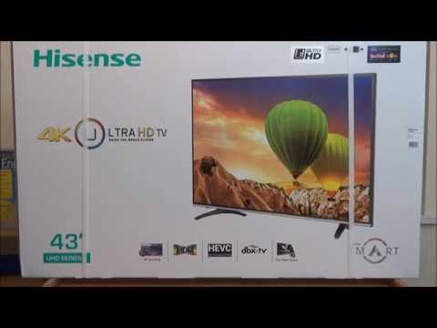 Unboxing and first impressions: Hisense H43M3000 4K Smart TV (UK version) as PC monitor