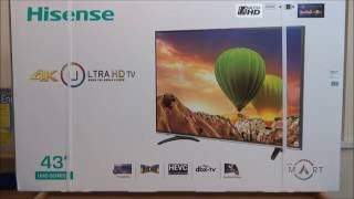 Unboxing and first impressions: Hisense H43M3000 4K Smart TV (UK version) as PC monitor