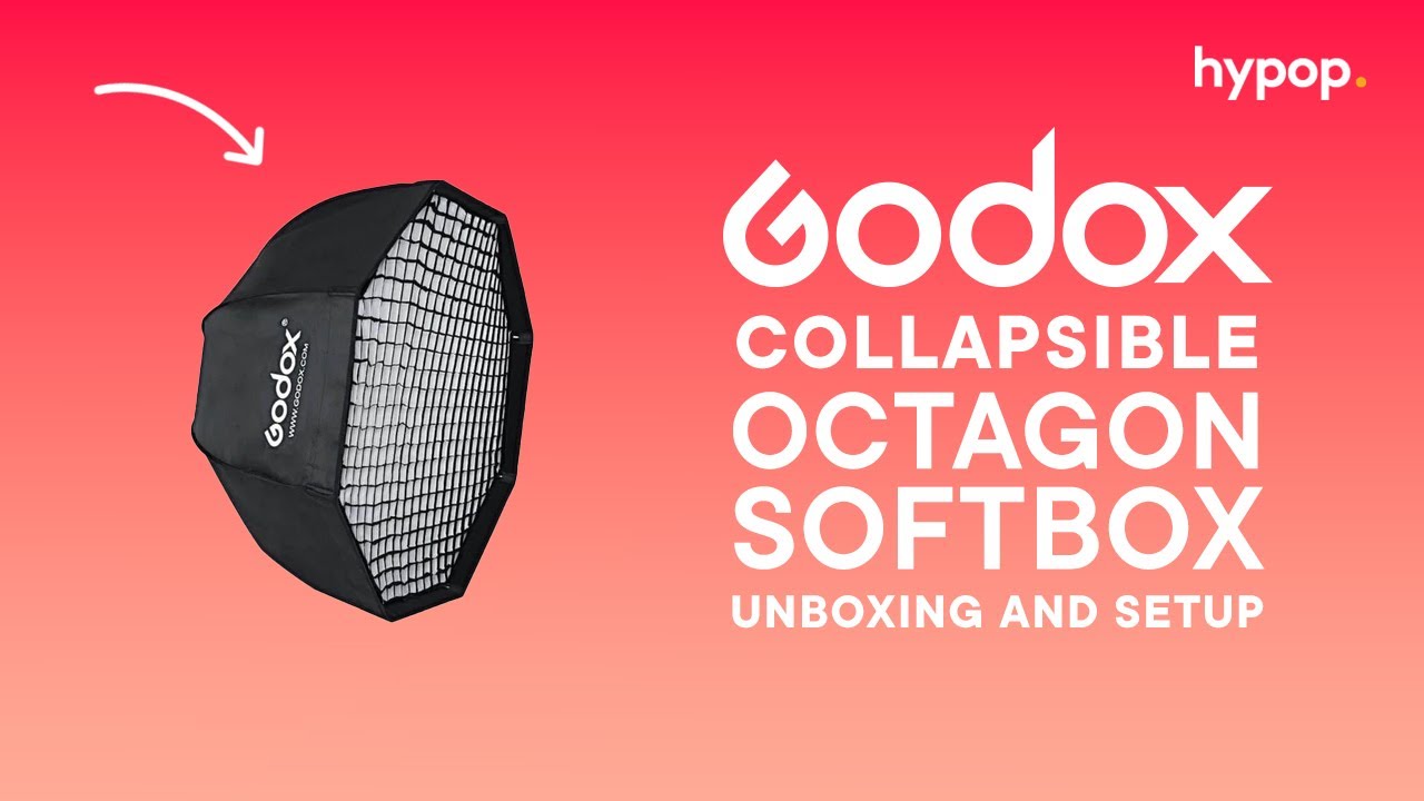 How to setup the Godox Collapsible Octagon Softbox (SB-GUE-95) 