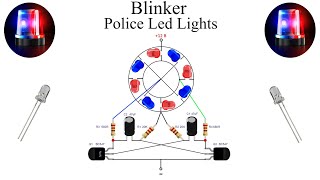 Blinker | Police Led Lights | Multivibrator