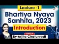 Bhartiya nyaya sanhita 2023  lec 1 bns 2023  new criminal laws detailed lecture