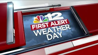 Monday Forecast: First Alert Weather Day for strong to severe late day storms screenshot 2