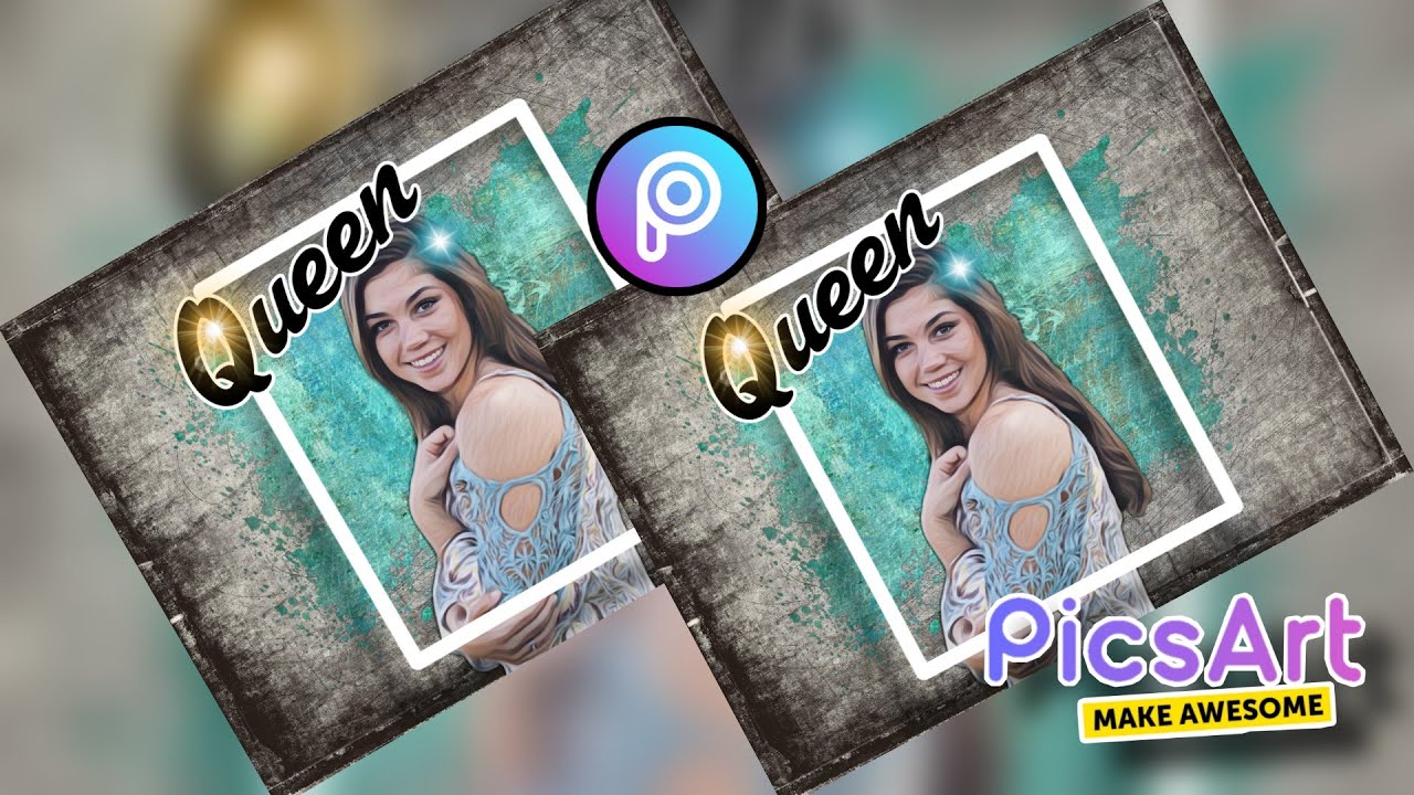 Trending Queen portrait editing Picsart editing tutorial Easy