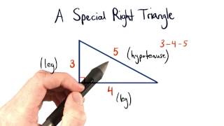 A Special Right Triangle - Visualizing Algebra