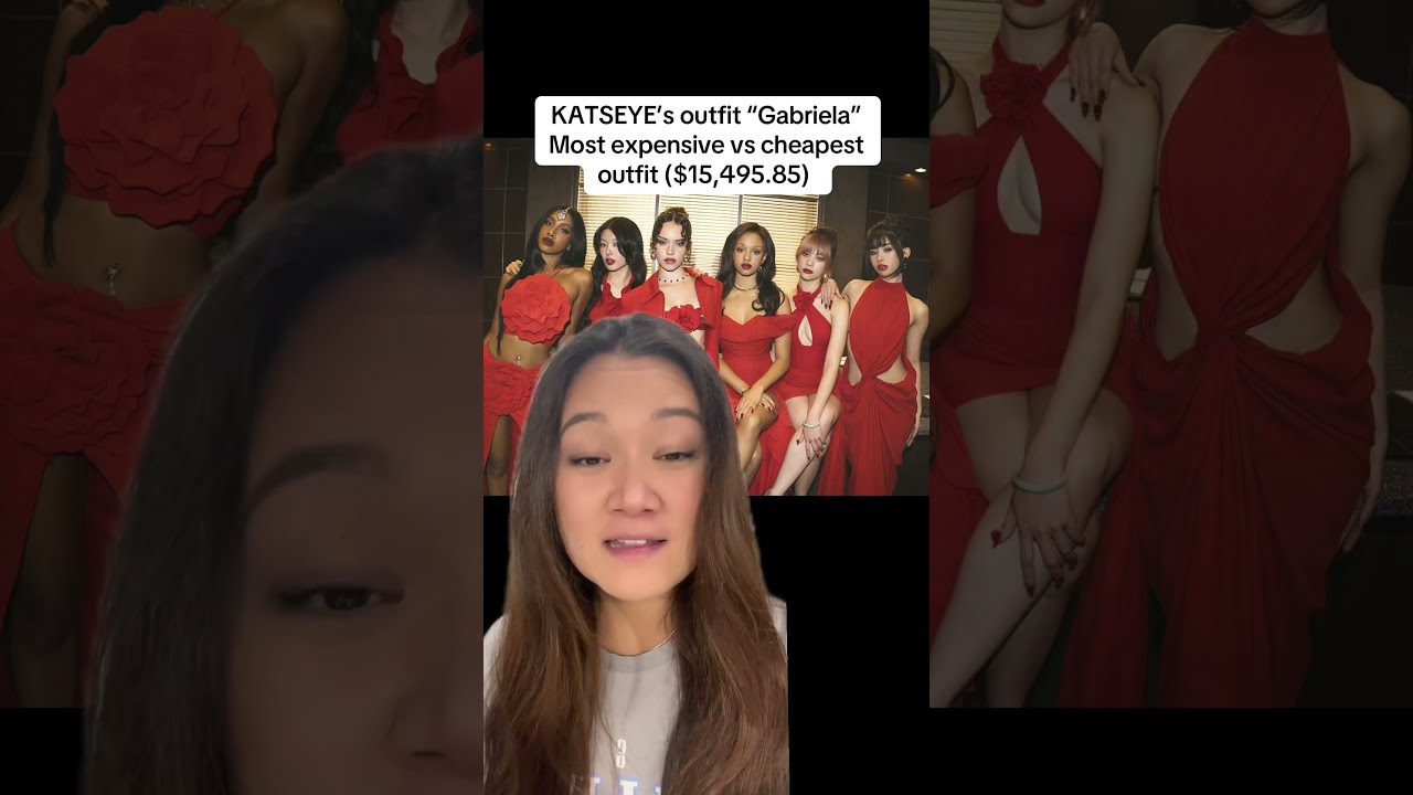 KATSEYE's outfits over $15,000 for 'Gabriela'