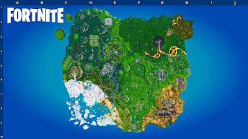 SEASON 10 MAP! (Fortnite: Battle Royale)