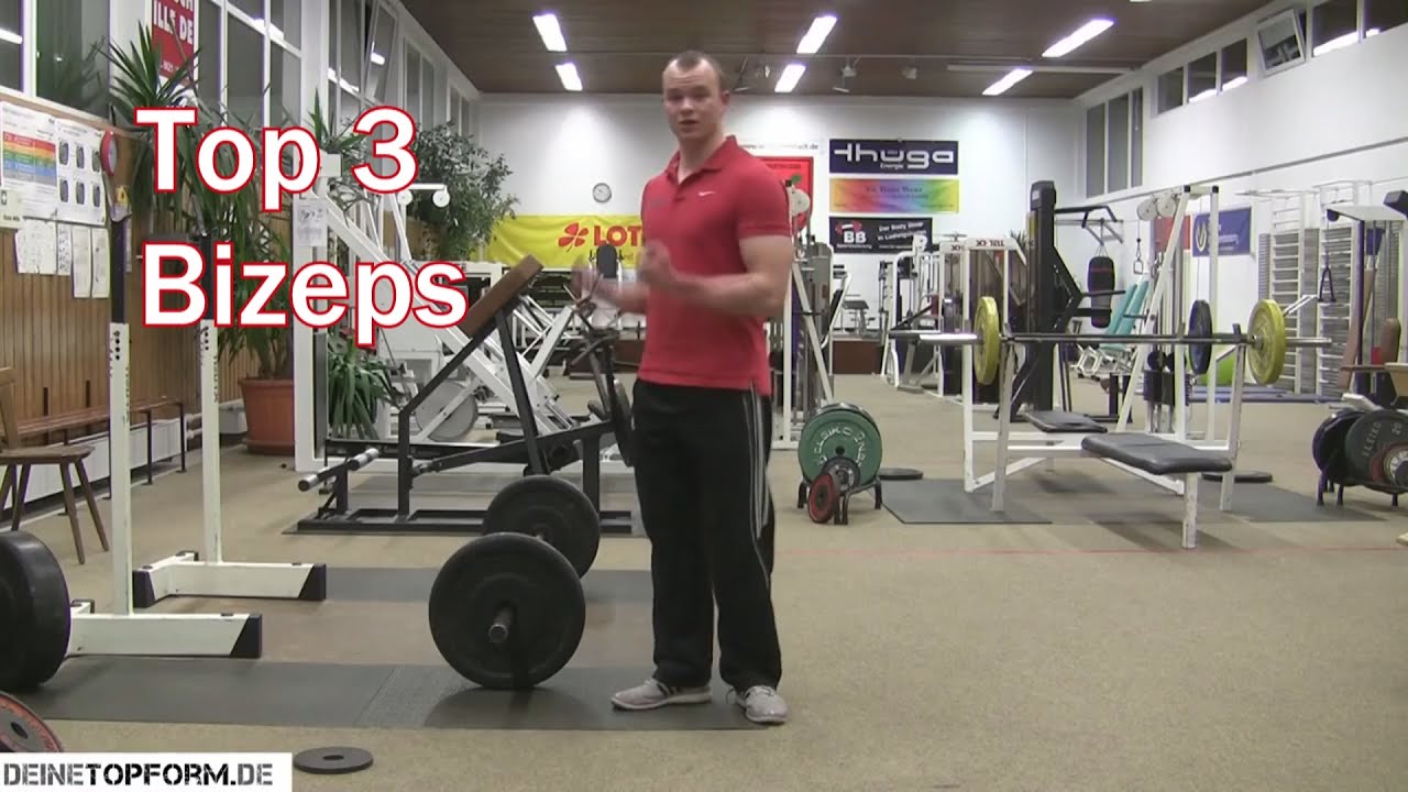 Top 3 Übungen für den Bizeps So wächst er schneller YouTube