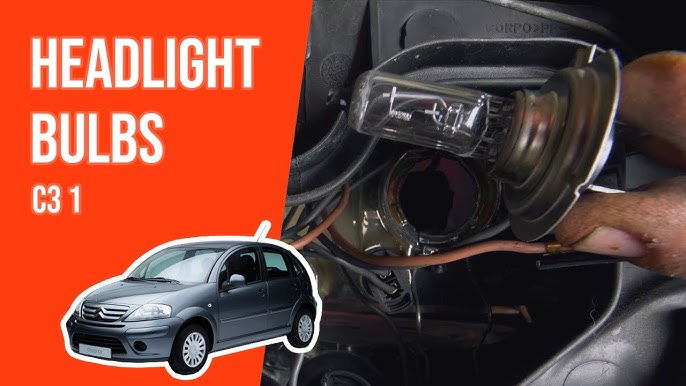 Replace Headlight Bulbs In Citroen C3 2024