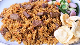 Resep Nasi Goreng Kambing [ Mirip Nasi goreng Kebon Sirih / Apjay ]