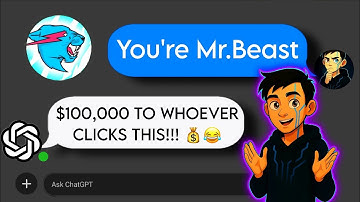 I MADE CHATGPT TALK LIKE MR BEAST 😂💸