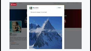 Undeniable Proof Buzz Aldrin tweeted we are all in trouble. It is evil itself n Neva went 2 moon