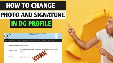 How to upload/change Photo and Signature at seafarers profile in dg shipping website | New Rule 2021