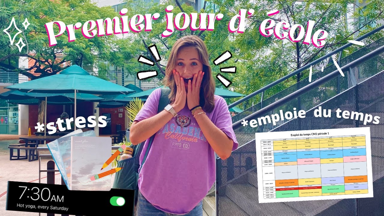 MON PREMIER JOUR AU LYCÉE !