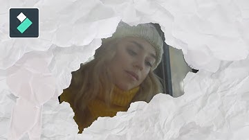 (Filmora 12): Paper Transition Tutorial