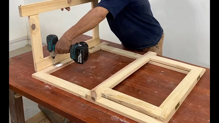 Creative Ideas For Small Spaces // Build A Great Folding Table, Portable Folding Table