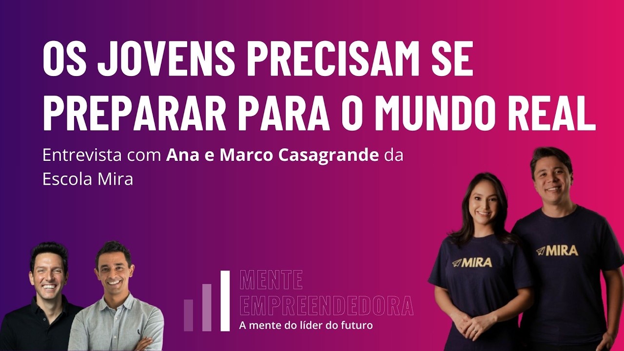 Os jovens precisam se preparar para  o mundo real –  Entrev. com Ana e Marco da Escola Mira | 375