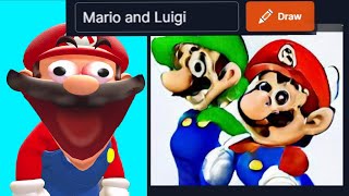 Mario Reacts To AI Generated Images