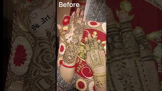#easydesign #mehandibysanakhatun#afterbefore