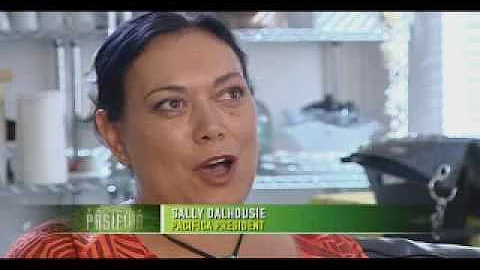 TAGATA PASIFIKA: Sally Dalhousie the new president...