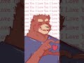 Can you say "I Love you" 100 times? #shorts #meme #furry #vocaloid #oc #valentinesday