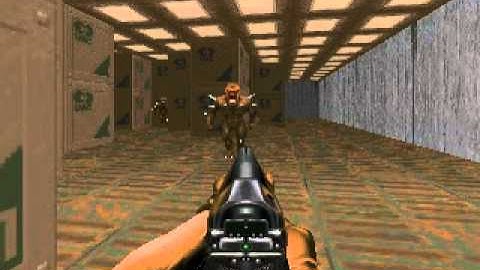 Doom 0.5 alpha - E1M2 (beta E2M2)