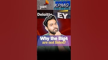 Why the Big4s are not listed? 😱     #big4 #ey #kpmg #pwc #deloitte