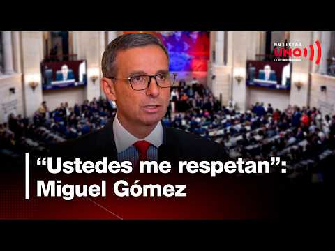 "You will show me respect": heated confrontation involving the Finance Minister in Congress | Not...