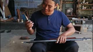 The latest upgrade of the hand pump rifle to a fish shooting rifle.