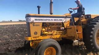Minneapolis-Moline G1000 VISTA Plowing Hitterdal MN 2022