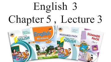 English 3 Chapter 5 Lecture 3