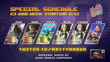 MattyBraun Stream Schedule Template