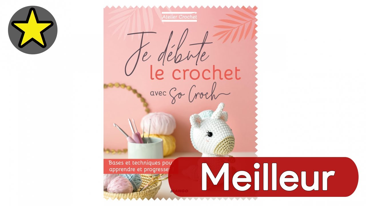 🏆 TOP 3 MEILLEUR LIVRE SUR LE CROCHET POUR DEBUTANT 2025 🧶