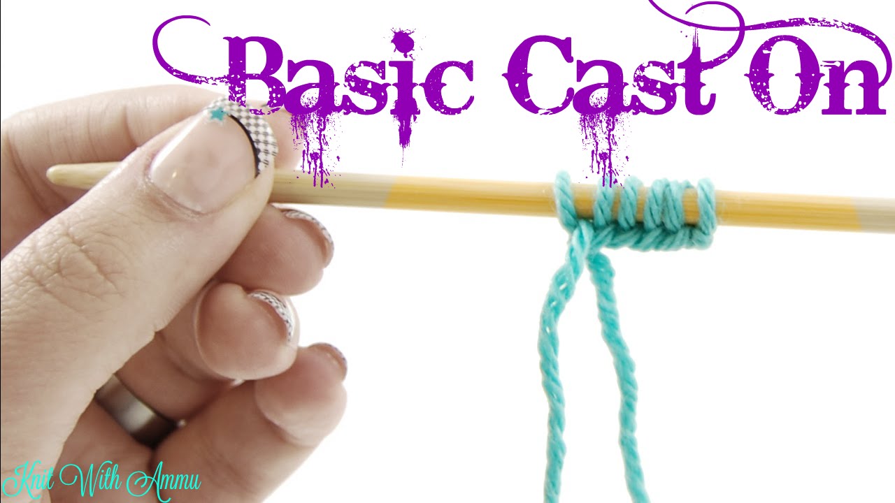 Knitting Basics In Malayalam Basic Cast On YouTube