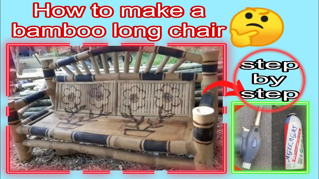 How to Design a Bamboo chair using Botaine/paanu mag design ng sofa