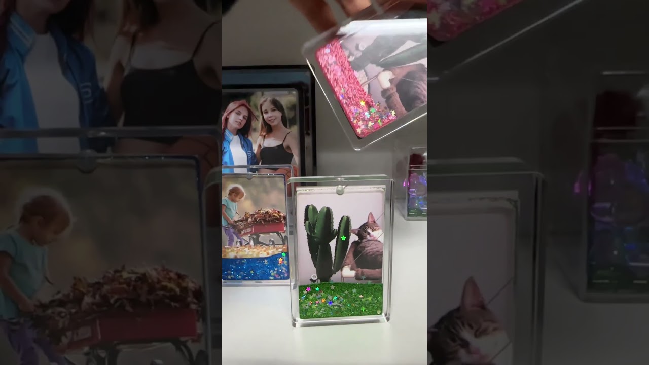 Glitter Instax photo frame