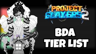 (UPDATED) The Best Blood Demon Art Tier List In Project Slayers 2