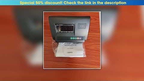 Slide No battery A12E English Panel Weight Indicator RS232 type Load Meter WeighingController XK319