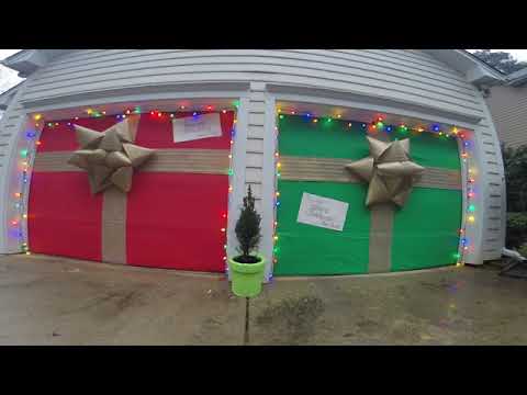 How To Decorate Your Garage Door For Christmas