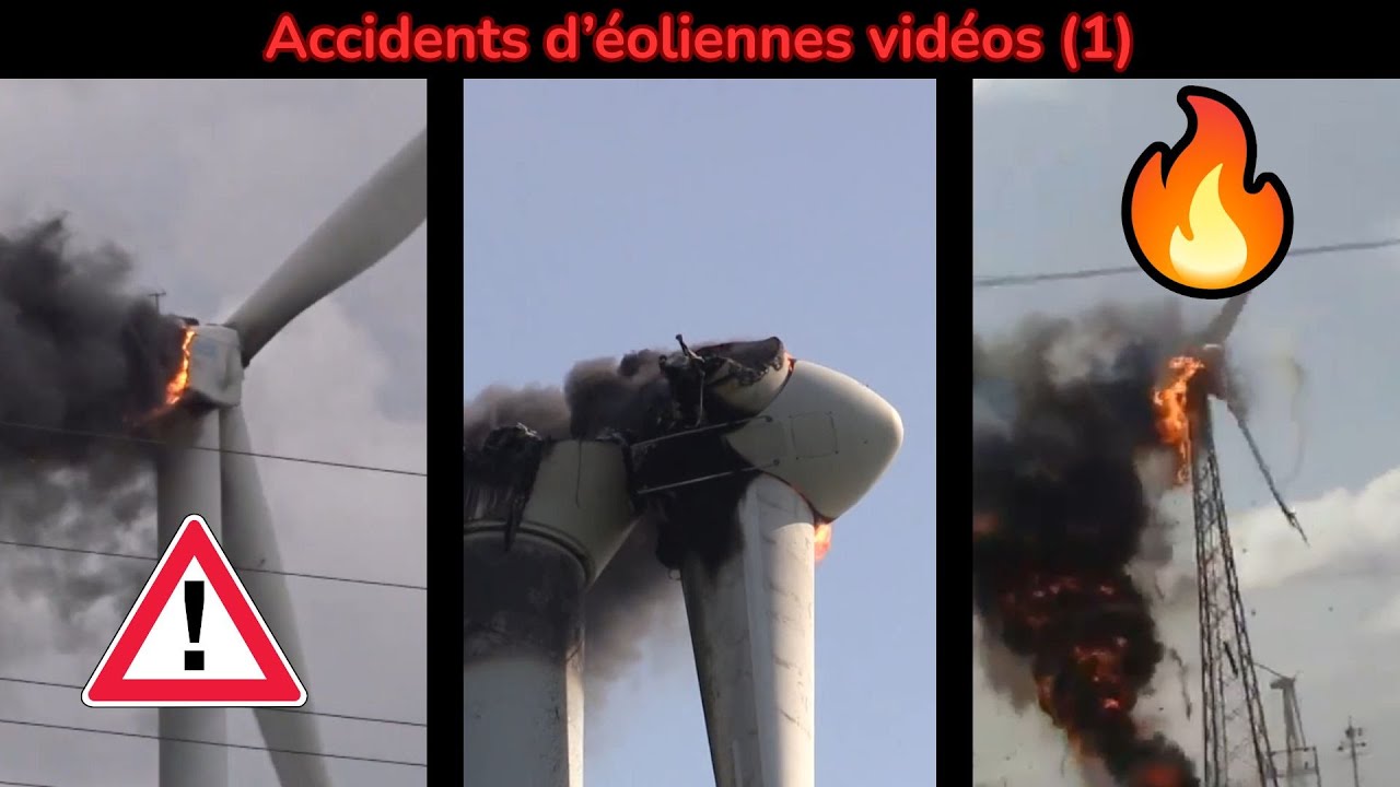 Accidents d'éoliennes vidéos (1)