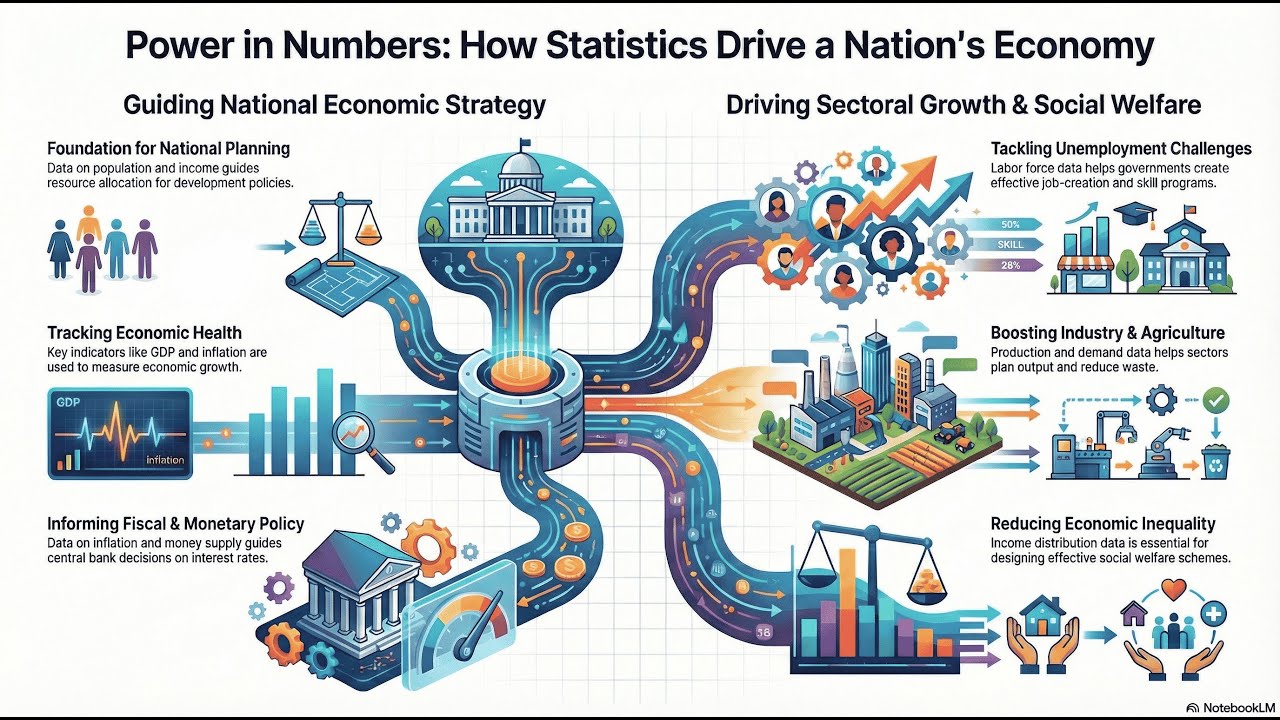 The Statistical Backbone of the Country's Economy I India I Mehul Sir I ...