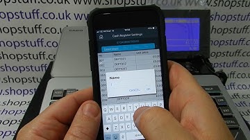 How To Program Casio SRS500 PCRT540 SRS820 Using The Casio ECR+ Smartphone App