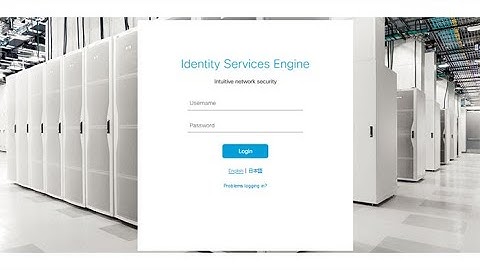 MSN - Cisco ISE 3.0 SE # 2.1 - Installation