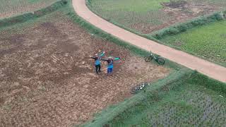 Tes Quickshot Drone Dji Spark sambil Gowes Little Ubud Cileungsi