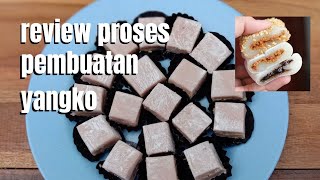 riview proses pembuatan makanan yangko